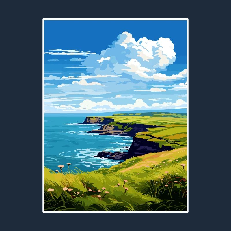 Das Lizard Peninsula Cornwall Reiseposter