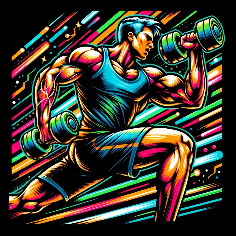 Force musculaire : Biceps Curls Artwork