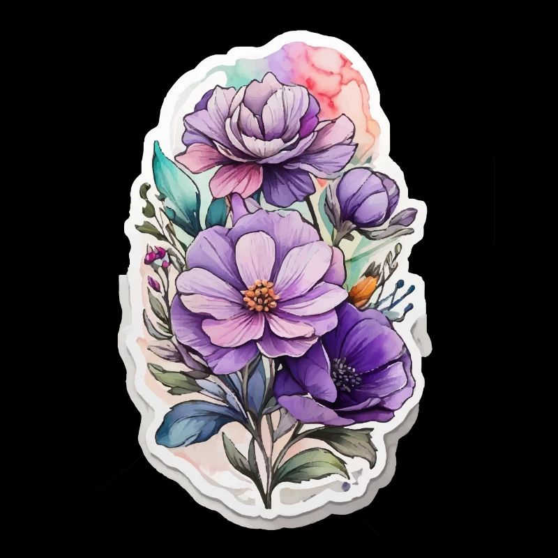 Blaue Wildblume