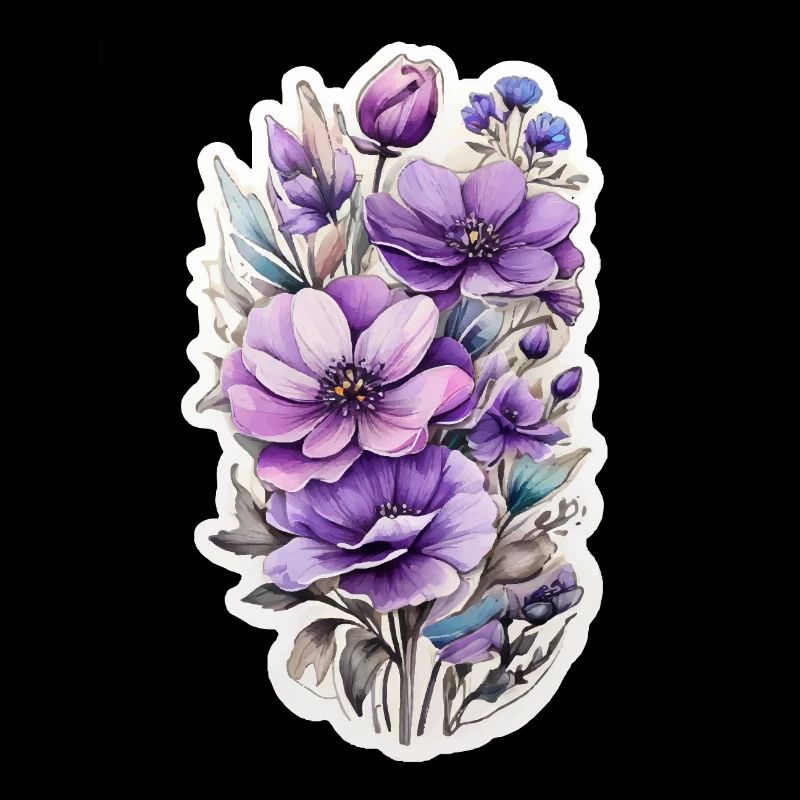 Blaue Wildblume