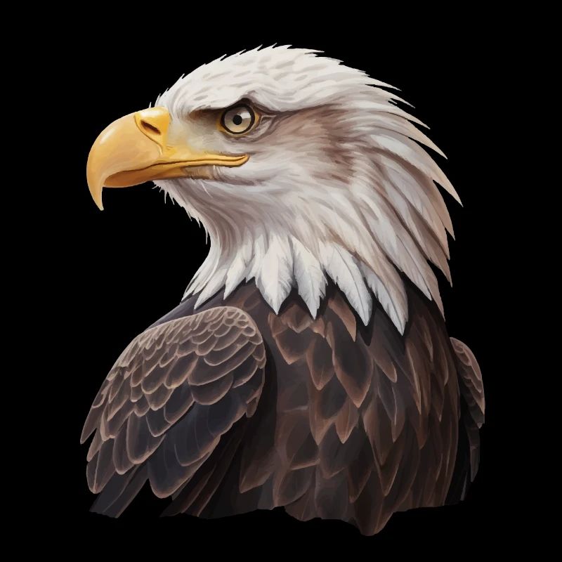 Beautiful bald eagle