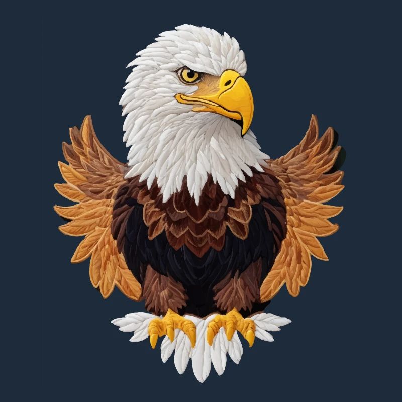 Beautiful bald eagle