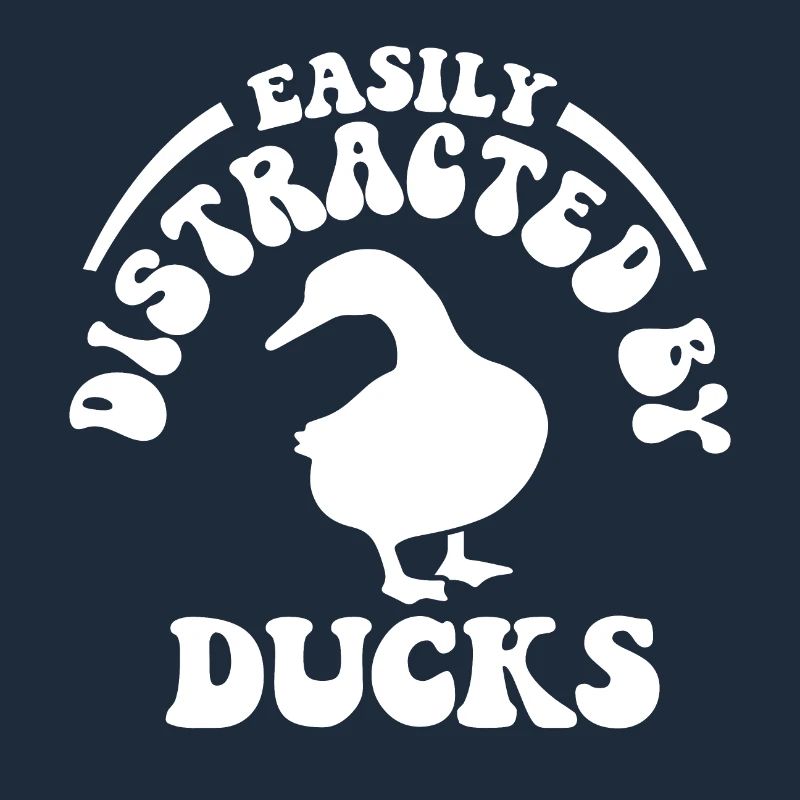 Facilement distrait par les canards