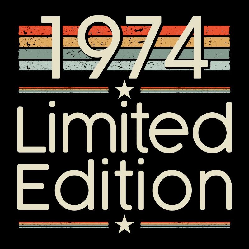 50. Geburtstag 1974 Limited Edition Geschenk