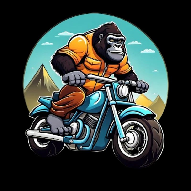Gorilla Biker