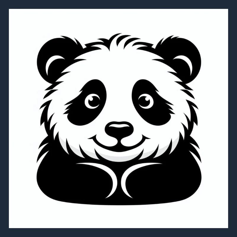 Cheerful Panda Bear