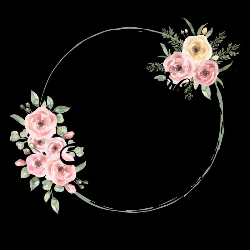 Future mariée fleurs roses -tshirt assorti