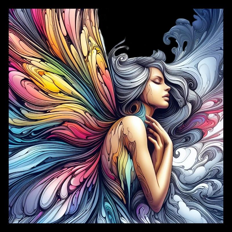 Ailes de la fée papillon