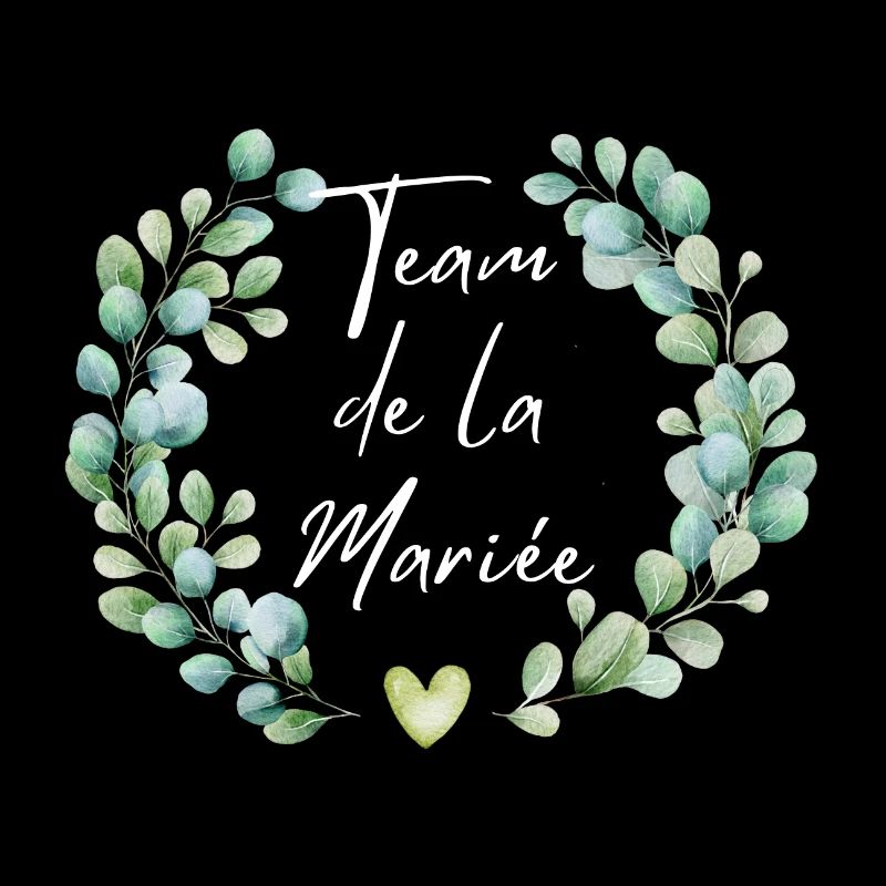 Floral bridal team - matching tshirt