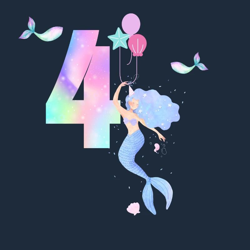 4th Anniversary Mermaid