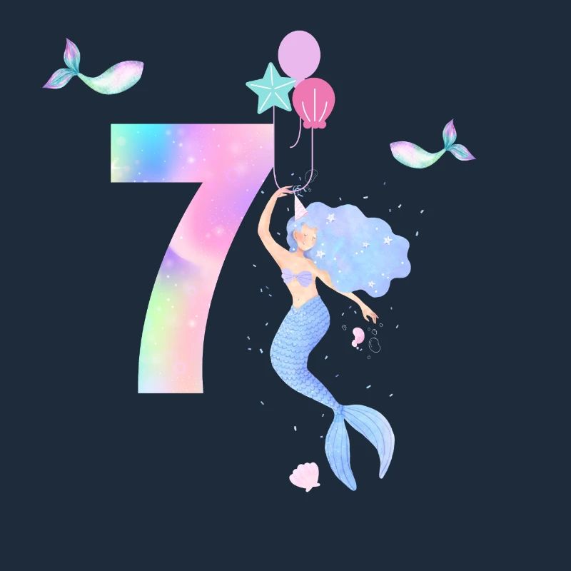 7th Anniversary Mermaid