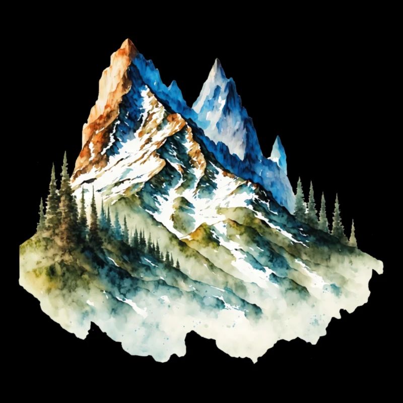 Erklimme die Berge