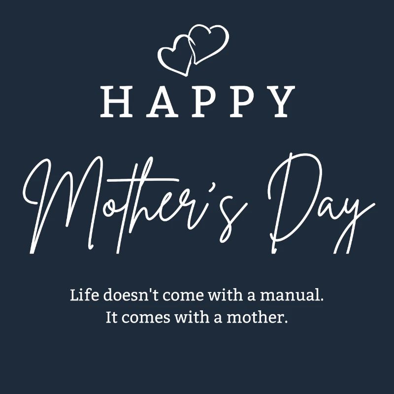 Il vient avec une mère