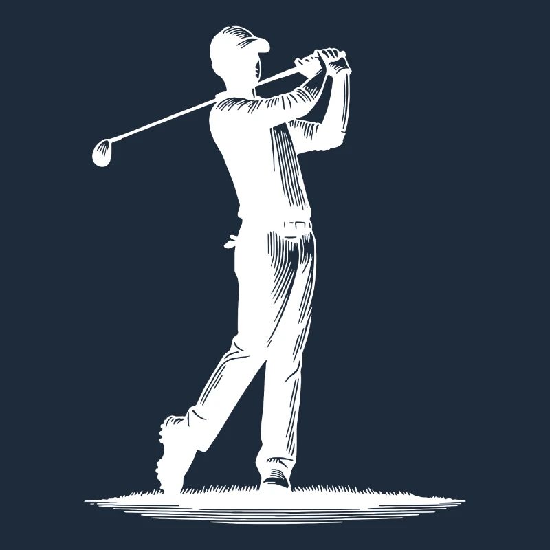 Golf player on the golf course Sports Golf game