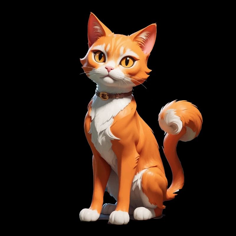 Chat Bande Dessinée Mignon