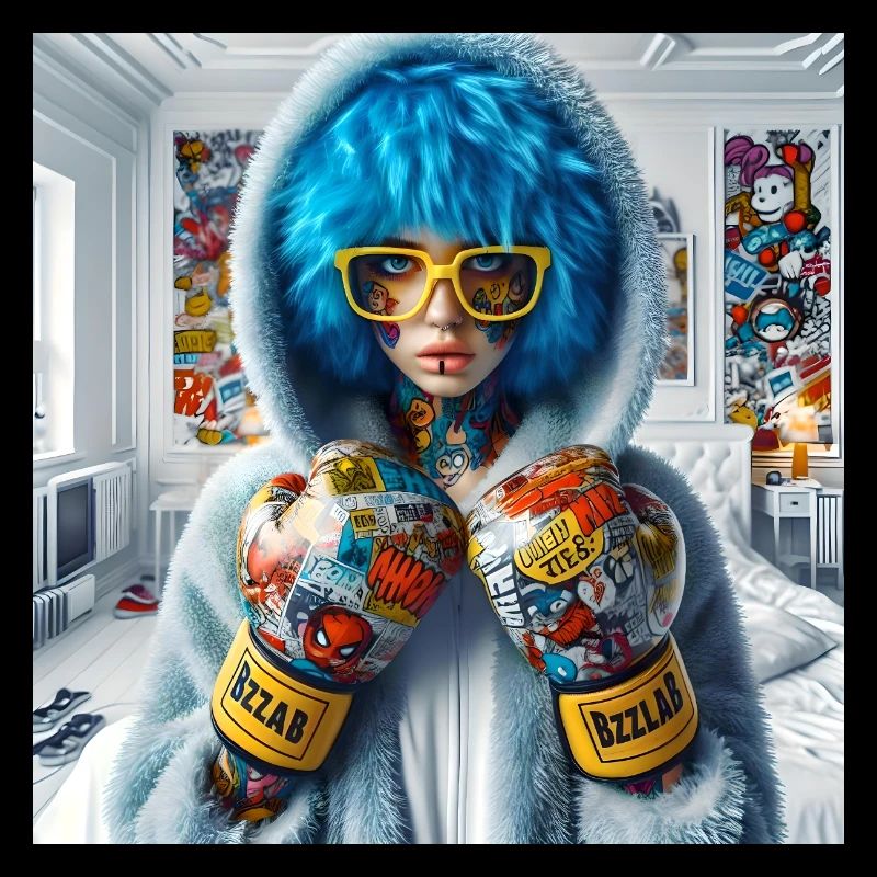 Pop Comic Boxing