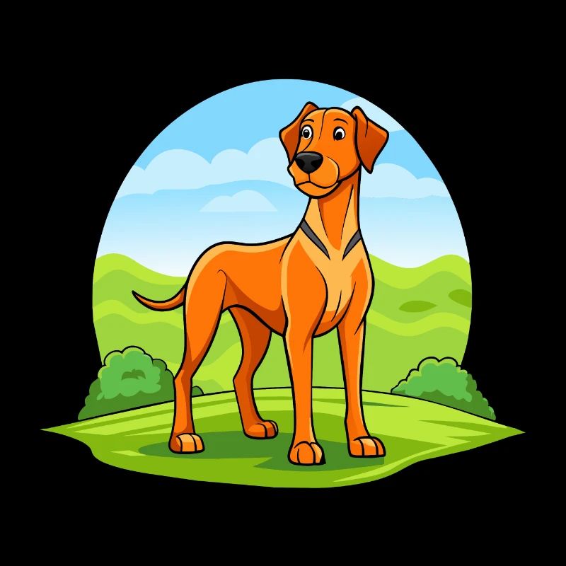 Ridgeback rhodésien royal à Savannah