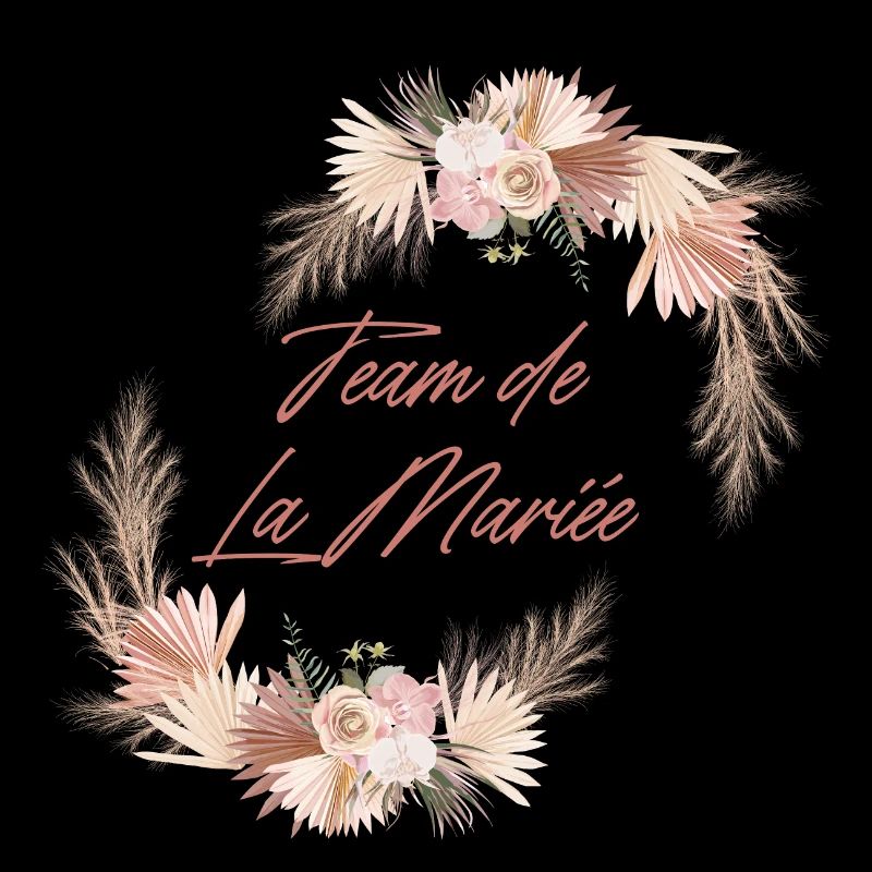 Team de La mariée floral-idée cadeau Evjf