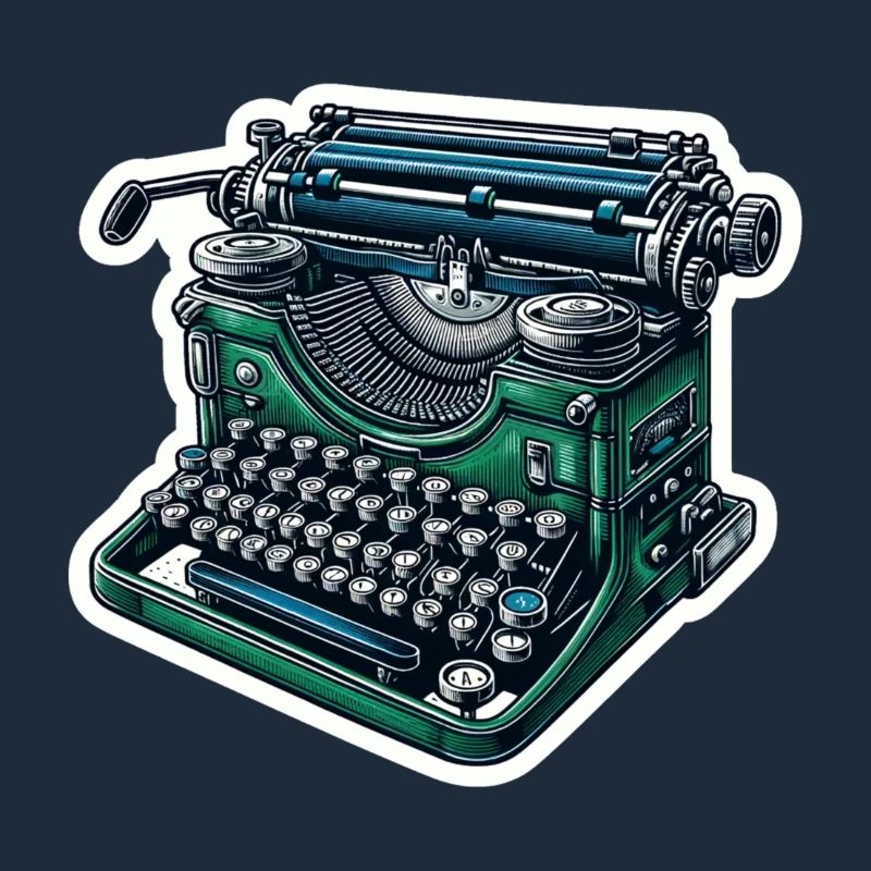 Old typewriter