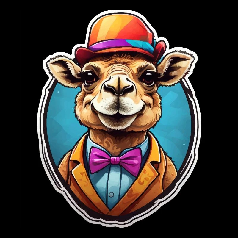 Funny Comic Camel