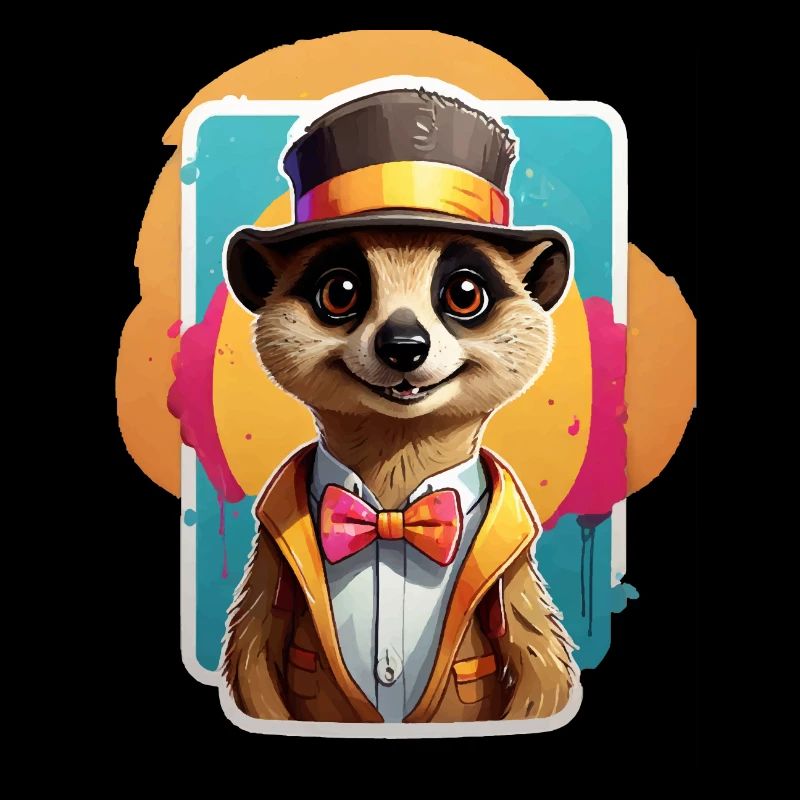 Drôle Bande Dessinée Suricate