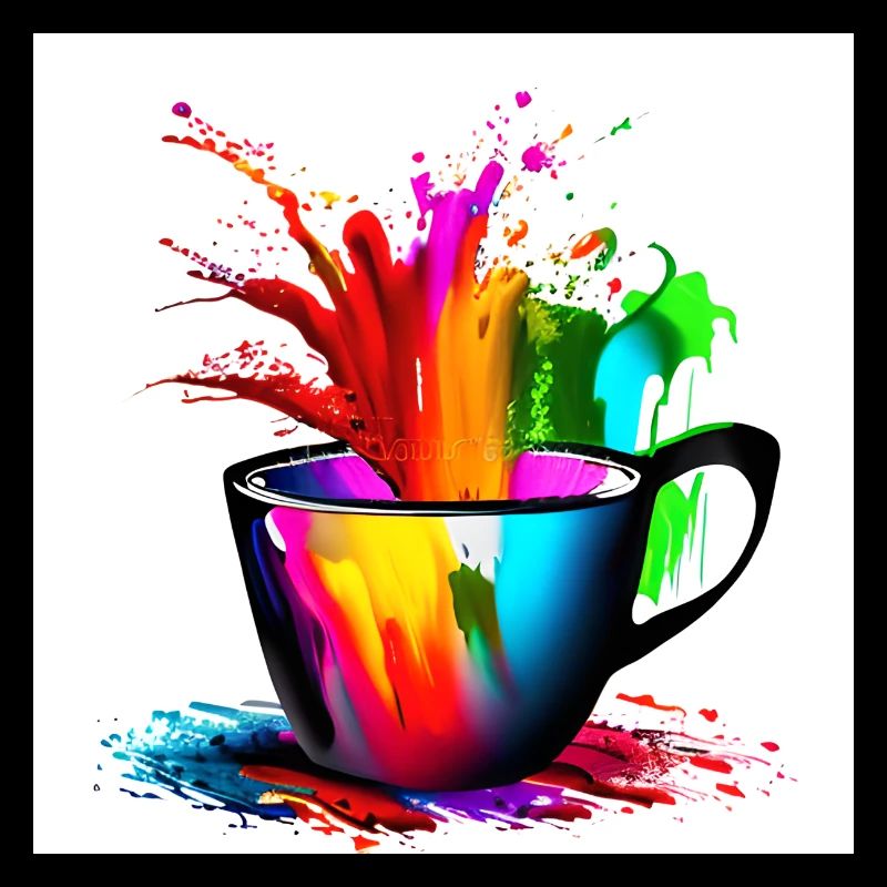 Kaffeetassen bunt 30