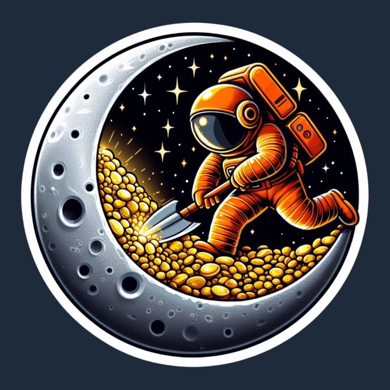 Raumfahrer Goldgräber