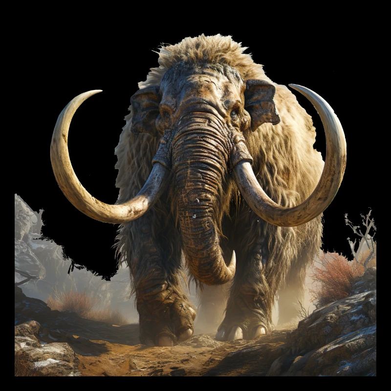 Das Mammut war ein Majestätisches Wesen