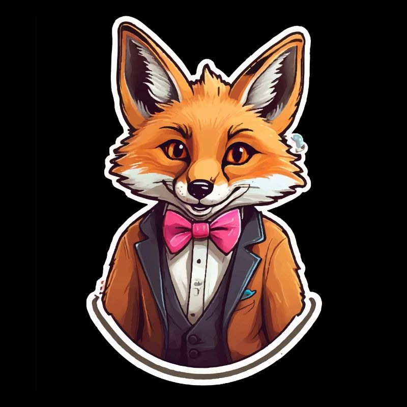 Renard comique drôle