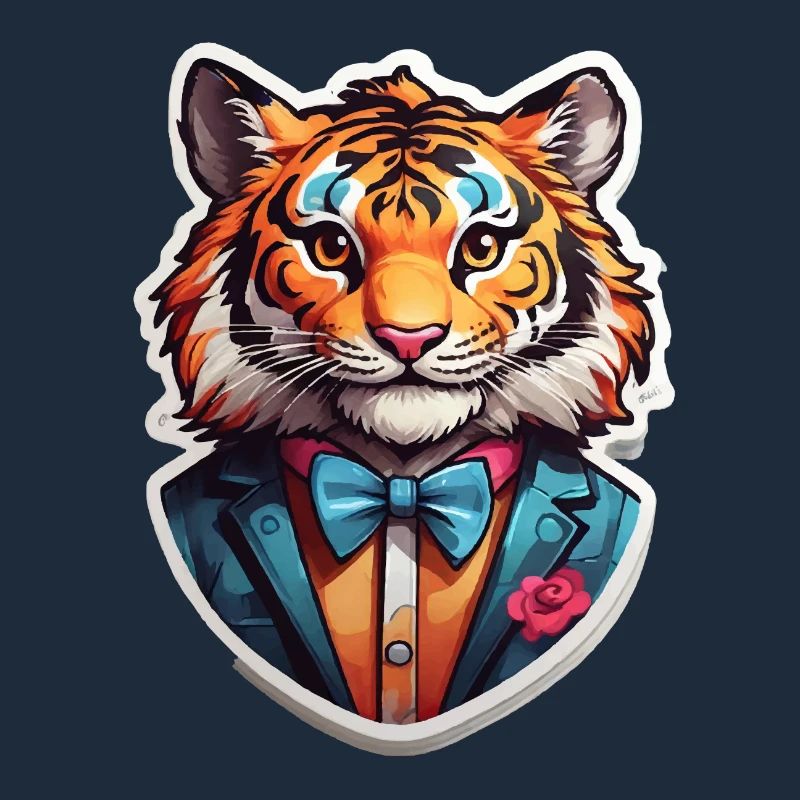 Drôle de tigre comique