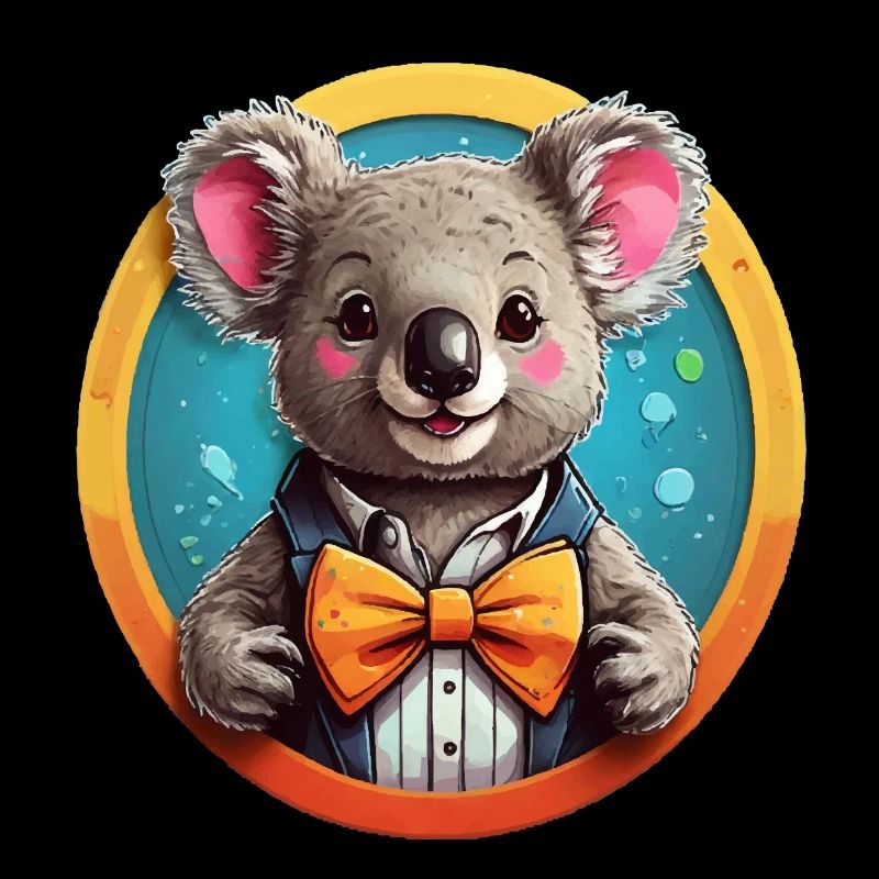 Funny Comic Koala