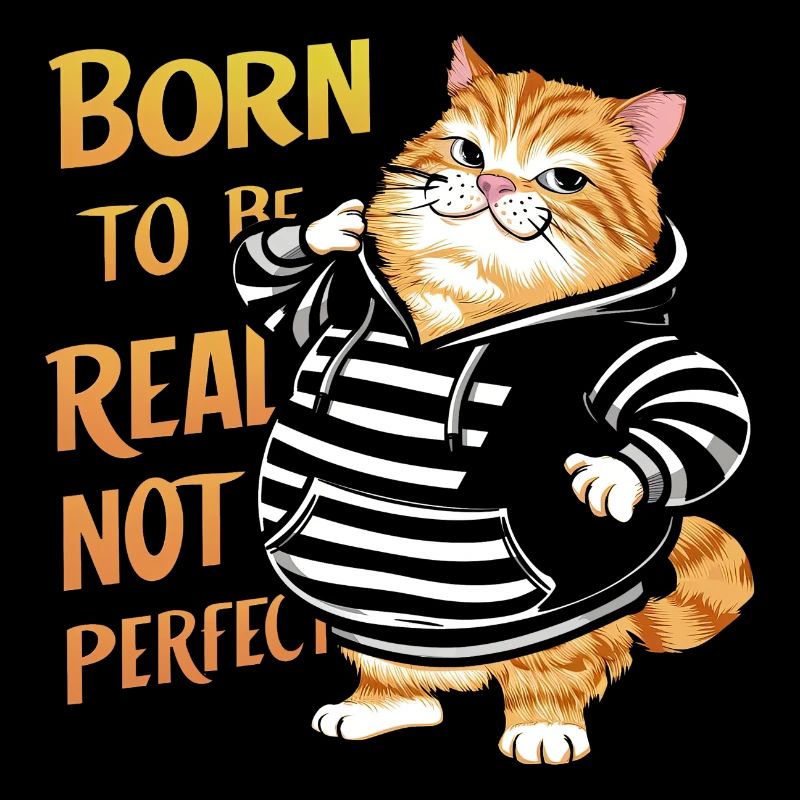 Chat, Beau, Chat Élégant, Art Coloré, Art, Mignon