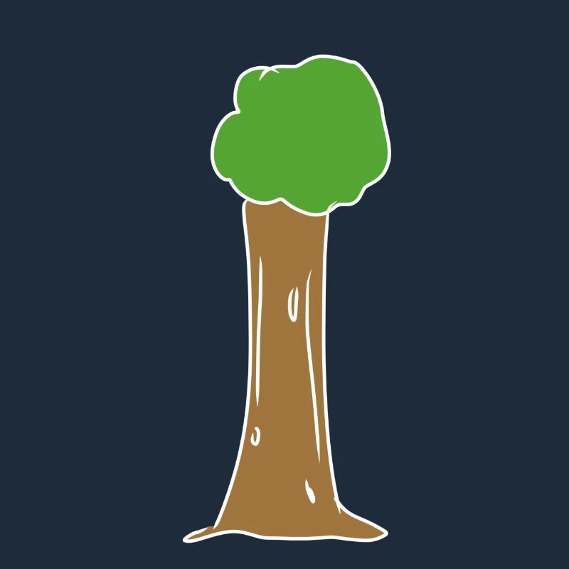 tree, icon, nature, green, plant