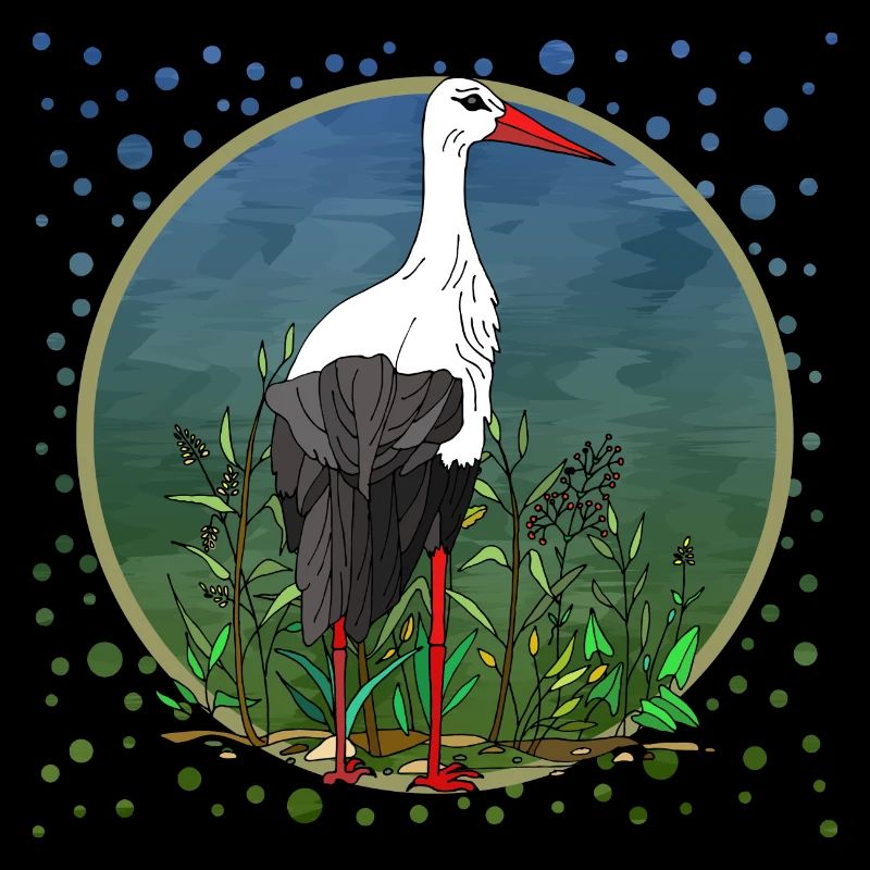 Stork bird