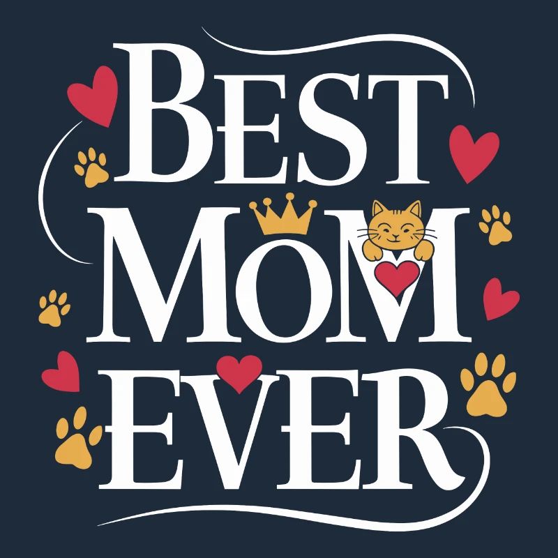 Best Mom Ever Muttertag Katzen