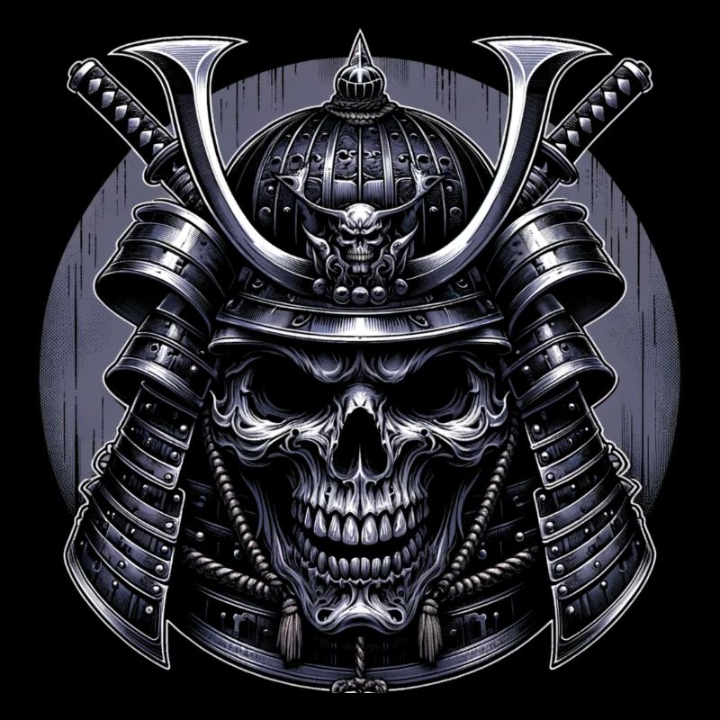 Samurai-Schädel der Seele