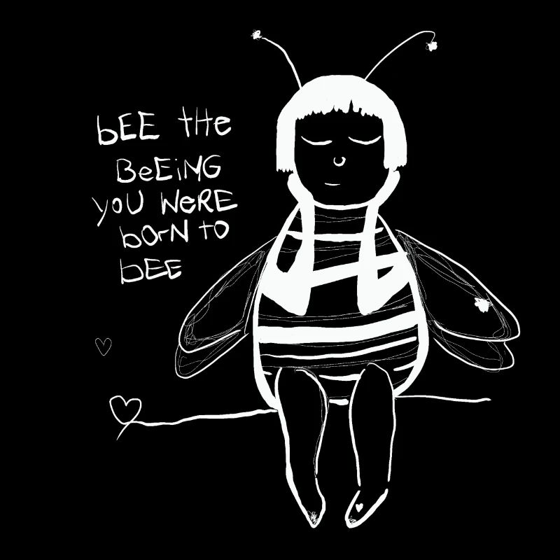 Sei die Biene, die du sein sollst! 🐝🌼
