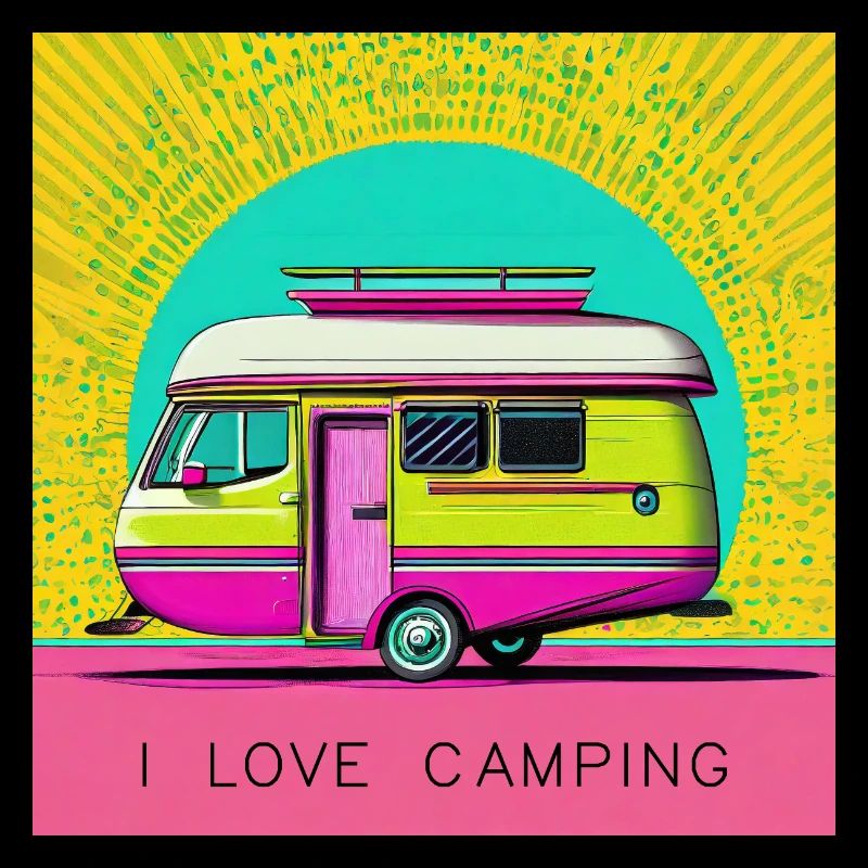 Ich liebe Camping
