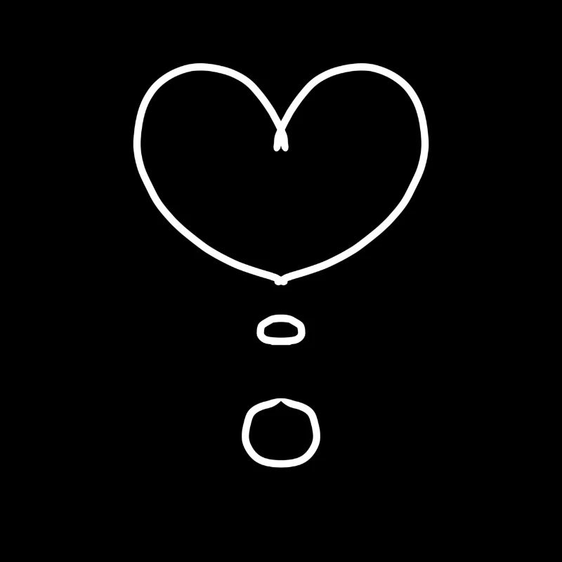 Points de coeur Formes Forme Amour