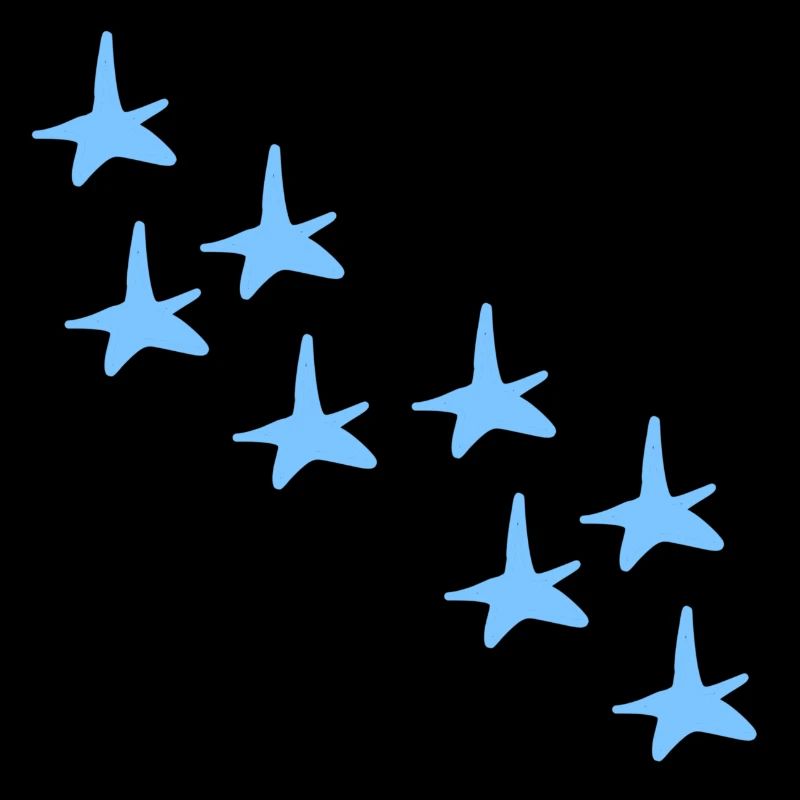 Star Star Blue Pattern Symbol Shapes