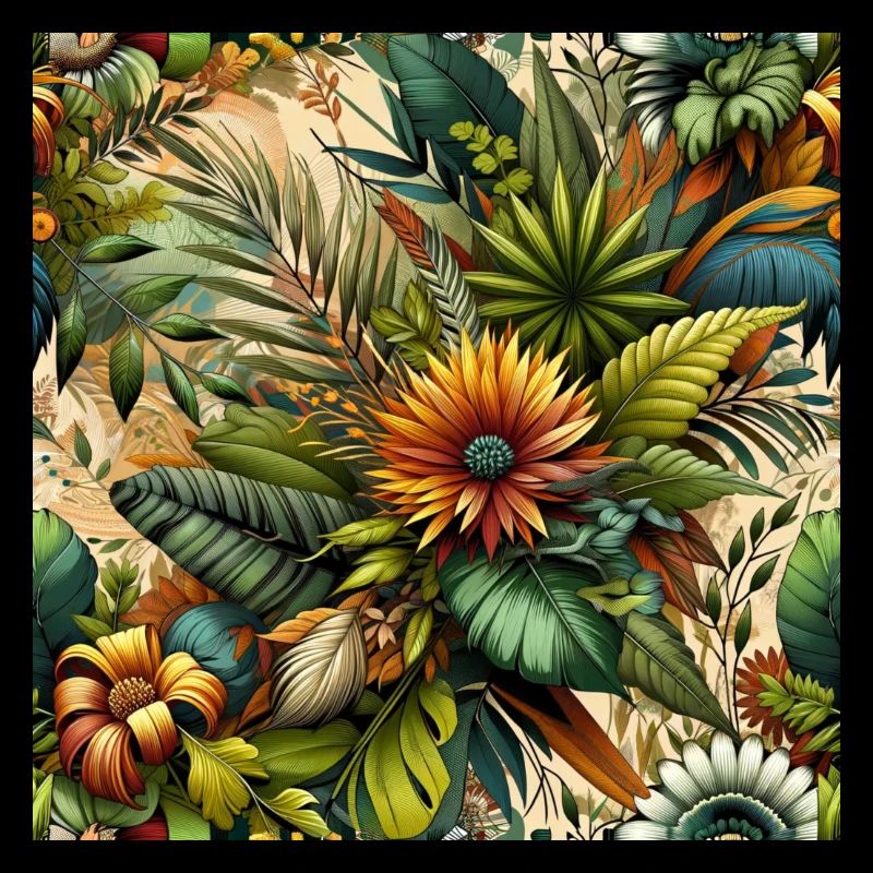 Vibrant Botanical Extravaganza