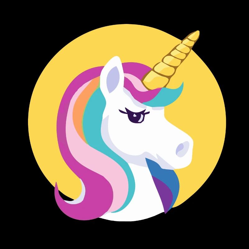 Regenbogen Einhorn Unicorn Rainbow Pferd LGBTQ