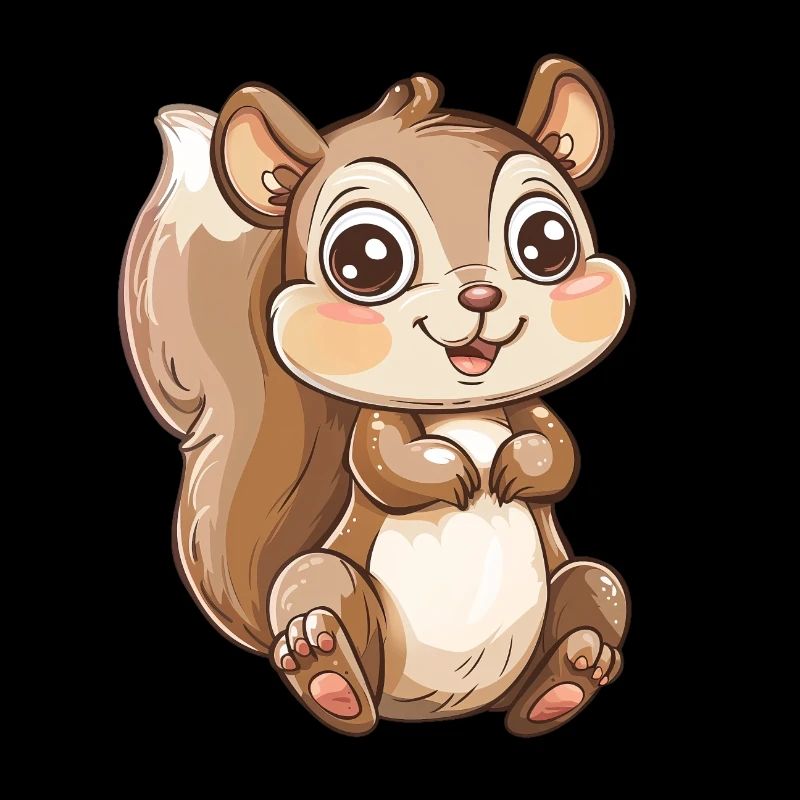 Écureuil mignon pour votre collection
