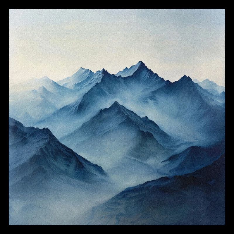 Affiche Toile Montagne 20
