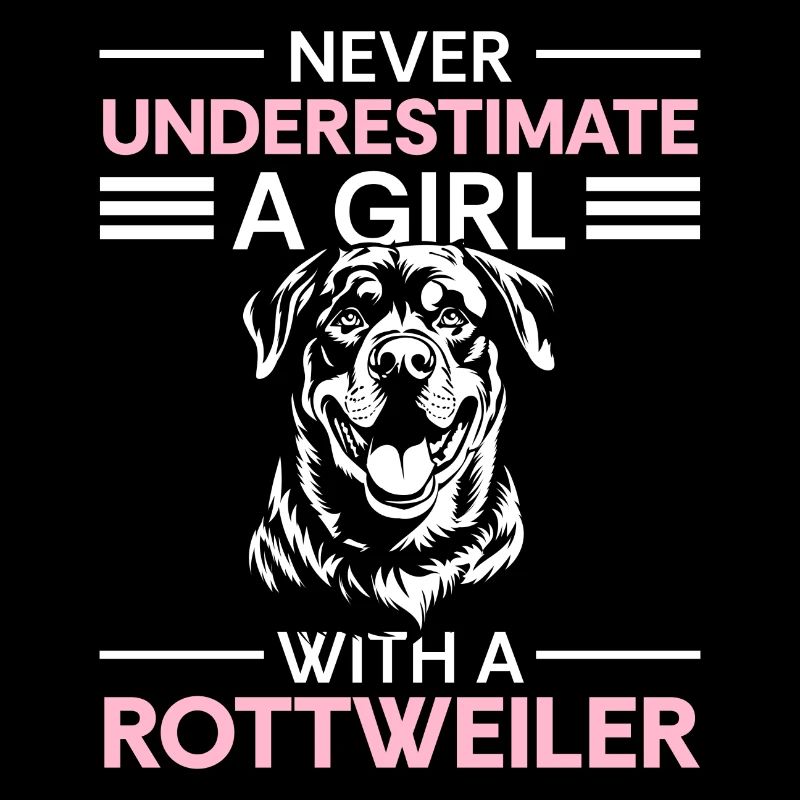 Chien Rottie Amour de chien