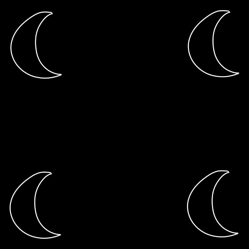 Moon Four Moons Planet Symbol