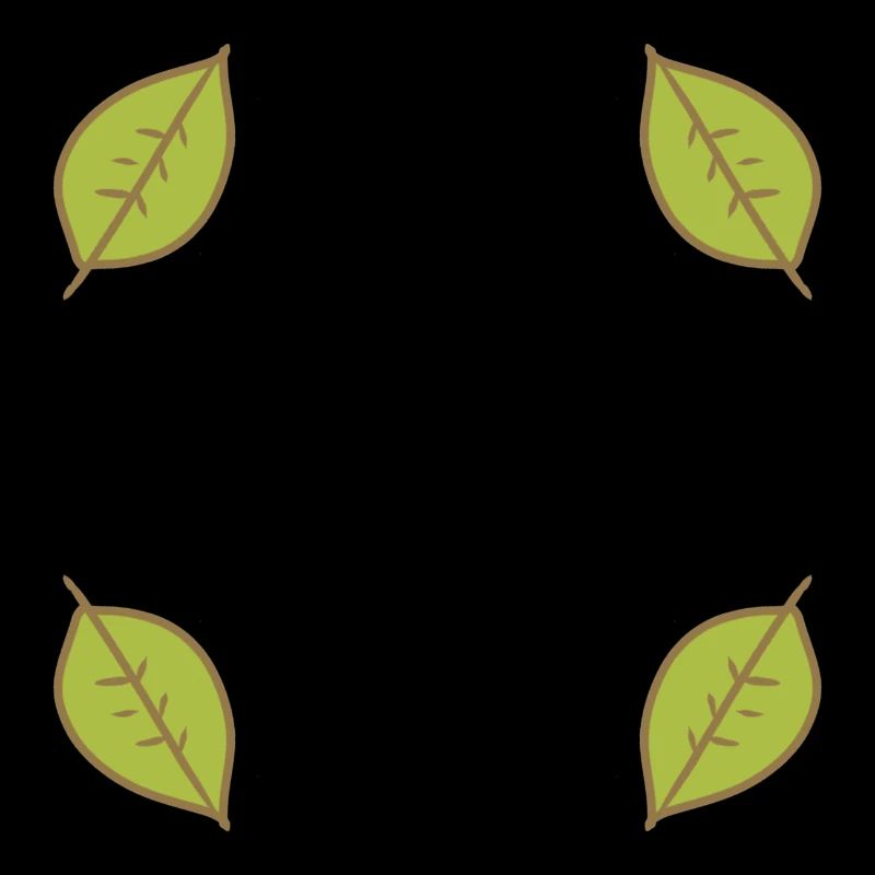 Leaf Leaves Frame Green Shape Nature
