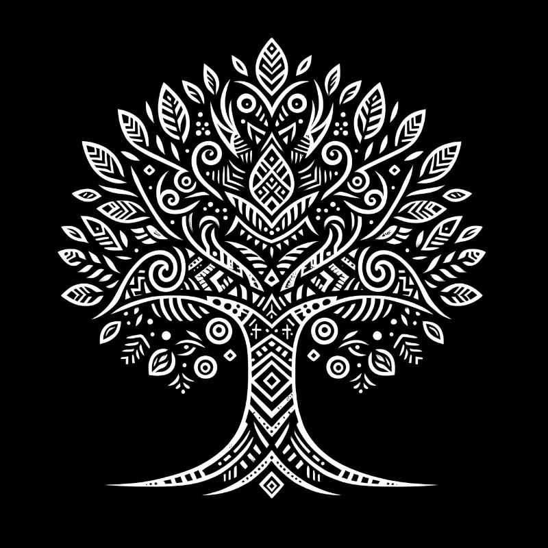 Yggdrasil Tribal Baum