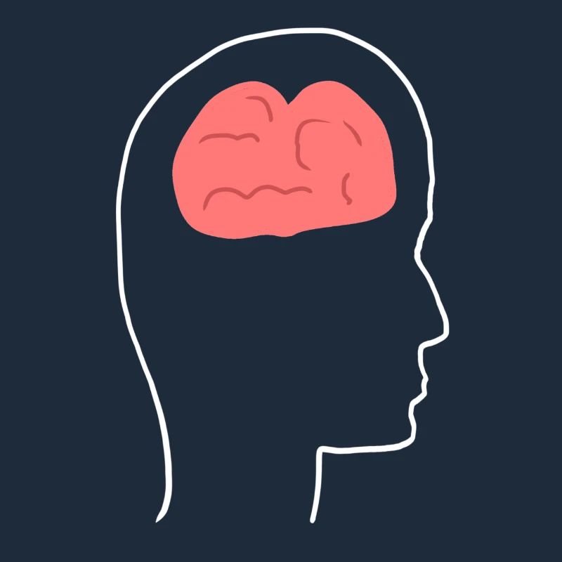 Head Profile People Side Brain Form