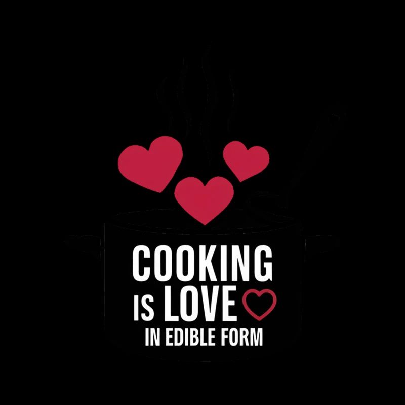 La cuisine, c’est l’amour sous forme comestible.